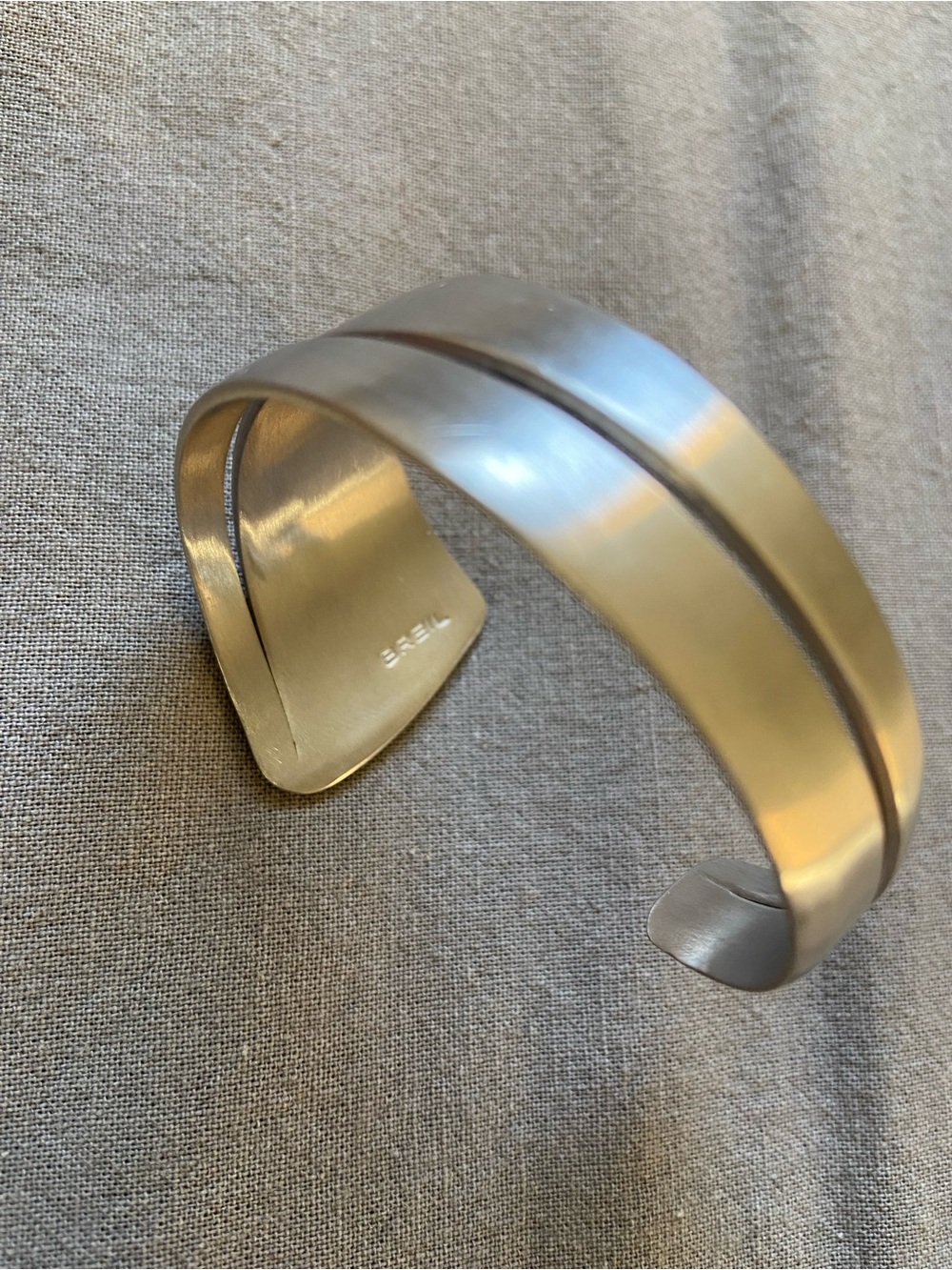 Stainless Steel Open Cuff Bracelet